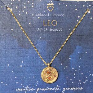 "Leo" Necklace by beloved & inspired, 14K Gold Dipped Necklace!